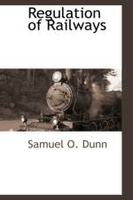 Regulation of Railways af Samuel O Dunn