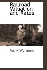 Railroad Valuation and Rates af Mark Wymond