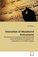 Intonation of Woodwind Instruments af Corvin Matei