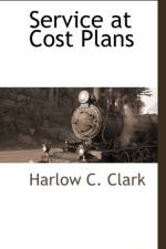 Service at Cost Plans af Harlow C Clark