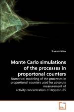 Monte Carlo simulations of the processes in proportonal counters af Krasimir Mitev