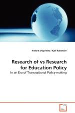 Research of vs Research for Education Policy af Richard (University of California Los Angeles USA) Desjardins