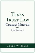 Texas Trust Law af Gerry W. Beyer