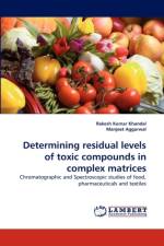 Determining residual levels of toxic compounds in complex matrices af Rakesh Kumar Khandal
