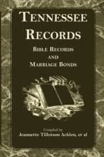 Tennessee Records af Jeannette Tillotson Acklen