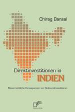 Direktinvestitionen in Indien af Chirag Bansal