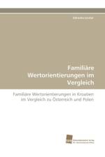 Familiare Wertorientierungen Im Vergleich af Zdravka Leutar