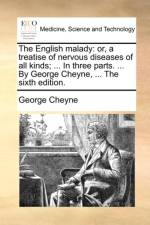 The English Malady af George Cheyne