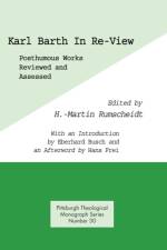 Karl Barth in Re-View af H. Martin Rumscheidt