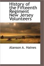 History of the Fifteenth Regiment New Jersey Volunteers af Alanson A Haines