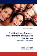 Emotional Intelligence - Measurement and Related Constructs af Stanislava Stoyanova