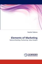Elements of Marketing af Faustino Taderera