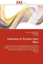 Coh sion Et Friction Inter Fibre af Collectif