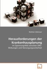 Herausforderungen der Krankenhausplanung af Matthias Cassemeyer