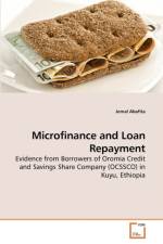 Microfinance and Loan Repayment af Jemal Abafita