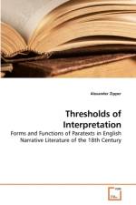Thresholds of Interpretation af Alexander Zipper
