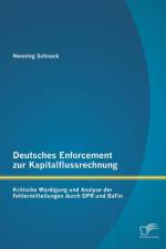 Deutsches Enforcement zur Kapitalflussrechnung af Henning Schnack