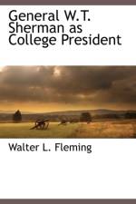 General W.T. Sherman as College President af Walter Lynwood Fleming