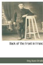 Back of the Front in France af Amy Owen Bradley