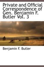 Private and Official Correspondence of Gen. Benjamin F. Butler Vol. 3 af Benjamin F Butler
