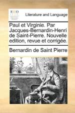 Paul et Virginie. Par Jacques-Bernardin-Henri de Saint-Pierre. Nouvelle edition, revue et corrig?e. af Bernardin De Saint Pierre