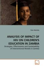 Analysis of Impact of HIV on Children's Education in Zambia af Peter Matimba