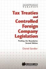 Tax Treaties and Controlled Foreign Company Legislation af Daniel Sandler