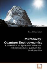 Microcavity Quantum Electrodynamics af Elena Del Valle Reboul