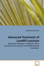Advanced Treatment of Landfill Leachate af Sumitha Sumanaweera