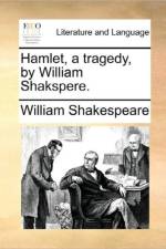 Hamlet, a Tragedy, by William Shakspere. af William Shakespeare