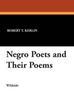 Negro Poets and Their Poems