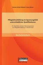 Pflegelehrerbildung im Spannungsfeld unterschiedlicher Qualifikationen af Simone Schiel-Reiland