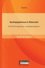 Rechtspopulismus in OEsterreich af Onur Kas