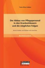 Der Abbau von Pflegepersonal in den Krankenhausern und die moeglichen Folgen af Timm-Oliver Lubben