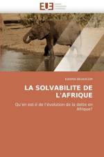 La Solvabilite de l''afrique af Belkacem-K