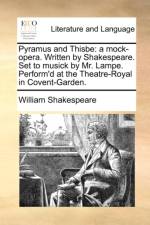 Pyramus and Thisbe af William Shakespeare