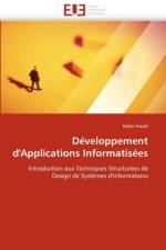 D veloppement d''applications Informatis es af Frankl-M