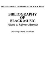 Bibliography of Black Music, Volume 1