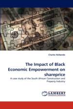The Impact of Black Economic Empowerment on Shareprice af Charles Nsibande