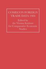 COMECON Foreign Trade Data 1984 af Vienna Institute for Comparative Economic Studies