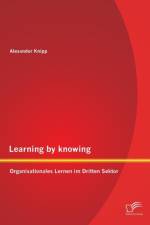 Learning by knowing af Alexander Knipp