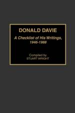 Donald Davie af Stuart Wright