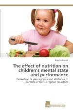 The Effect of Nutrition on Children's Mental State and Performance af Brigitte Brands