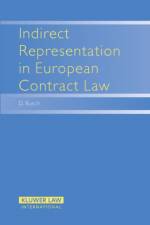 Indirect Representation in European Contract Law af D. Busch