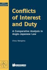 Conflicts of Interest and Duty af Chizu Nakajima