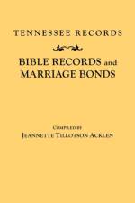 Tennessee Records af Jeannette Tollotson Acklen