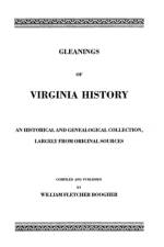 Gleanings of Virginia History af Boogher