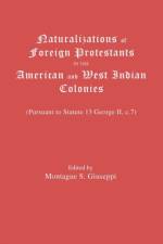 Naturalization of Foreign Protestants in the American and West Indies af Montague S Giuseppi