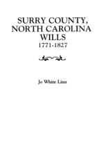 Surry County, North Carolina, Wills, 1771-1827 af Joe Whitelinn