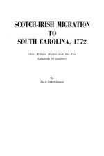 Scotch-Irish Migration to South Carolina, 1772 af Jean Stephenson
